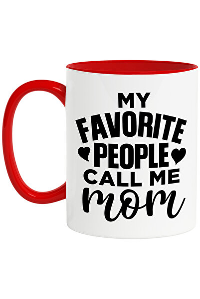 StoryGift Romania Cana cu inimioare si mesajul in engleza "My favorite people...