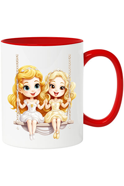 StoryGift Romania Cana cu 2 printese dragalase care se dau in leagan | ilustr...