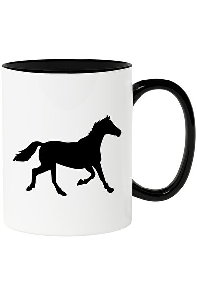 StoryGift Romania Cana cu un cal care fuge - pentru pasionatele de echitatie ...