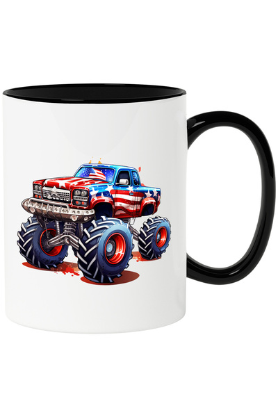StoryGift Romania Cana cu un camion monstru | monster truck | ilustratie | st...