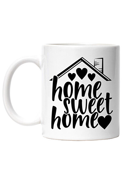 StoryGift Romania Cana cu inimioare si mesajul in engleza "Home, sweet home" ...