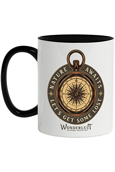 StoryGift Romania Cana Cu Mesaj In Engleza Nature Awaits Let's Get Some Lost,...