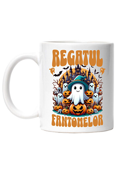 StoryGift Romania Cana Regatul fantomelor fantoma H4ALLowen , 330ml, Ceramic ...