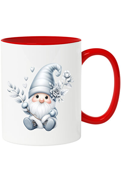 StoryGift Romania Cana cu un pitic surprins | ilustratie | ramura | flori | i...