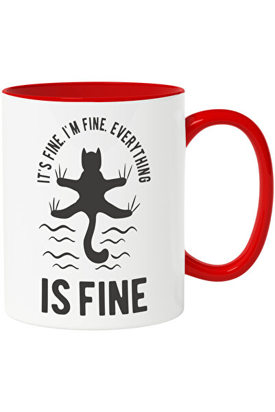 StoryGift Romania Cana cu o pisica pentru cei care considera ca totul e bine ...