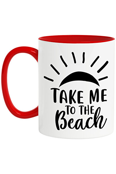 StoryGift Romania Cana cu soarele si mesajul "Take me to the beach" - ia-o la...
