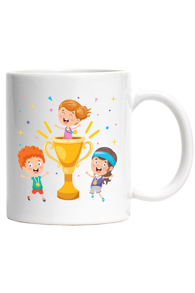 StoryGift Romania Cana Cu Trofeu, Castigator, Copii, Medalii, Confeti, Stele,...