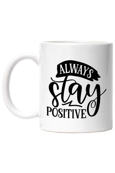 StoryGift Romania Cana cu mesaj care te indeamna sa ramai mereu pozitiv cu Ma...