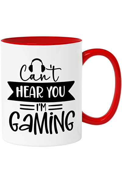 StoryGift Romania Mug for hardcore gamers who put gaming first with Red Handl...