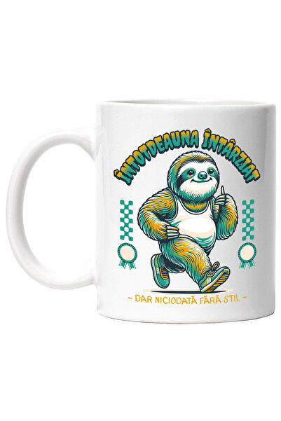 StoryGift Romania Cana intotdeauna intarziat dar niciodata fara stil , 330ml,...