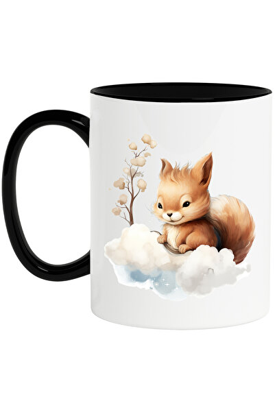 StoryGift Romania Cana cu o veverita care se pregateste pentru culcare | ilus...