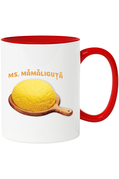 StoryGift Romania Mug Ms. polenta, traditional food, Romania, 330ml, Ceramic ...