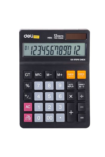 Deli Calculator Desktop 12 Digits M01420 Deli