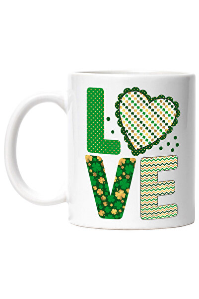 StoryGift Romania Cana cu mesajul "Love", ilustratie, motivational, iubire, t...