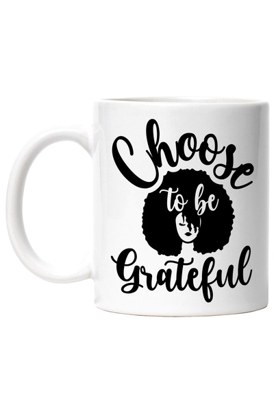 StoryGift Romania Cana cu mesajul in engleza "Choose to be grateful" - alege ...