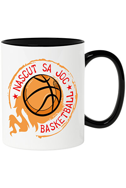 StoryGift Romania Cana cu Minge De Basketball In Aer Flacari Sport Sanatate M...