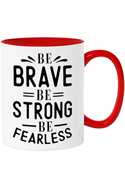 StoryGift Romania Cana cu textul "Fii curajos, fii puternic, fii fara frica" ...