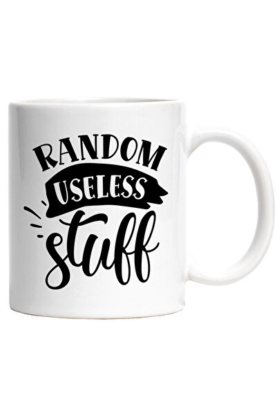 StoryGift Romania Cana cu textul in engleza "Random useless stuff" - lucruri ...
