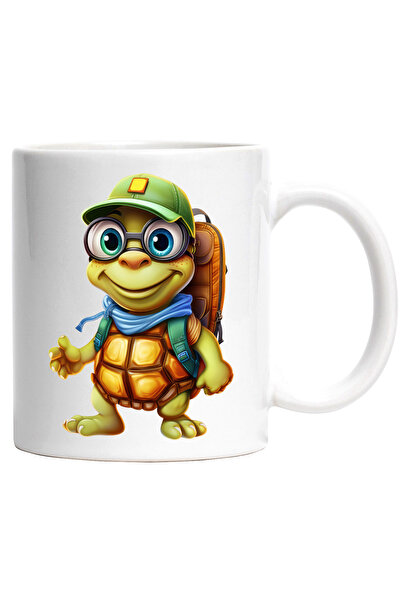 StoryGift Romania Cana cu o broasca testoasa exploratoare | ilustratie | oche...