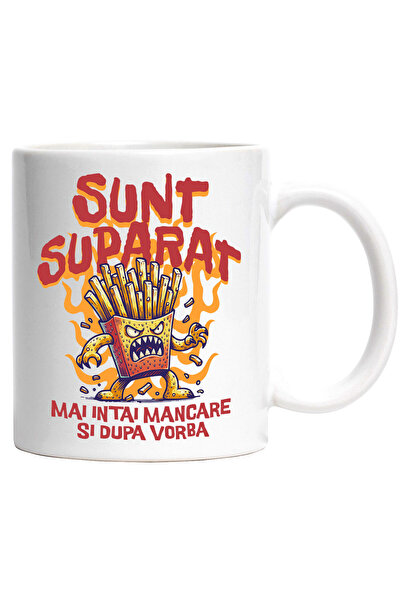 StoryGift Romania Cana cu Portie De Cartofi Prajiti Furioasa In Flacari Text ...