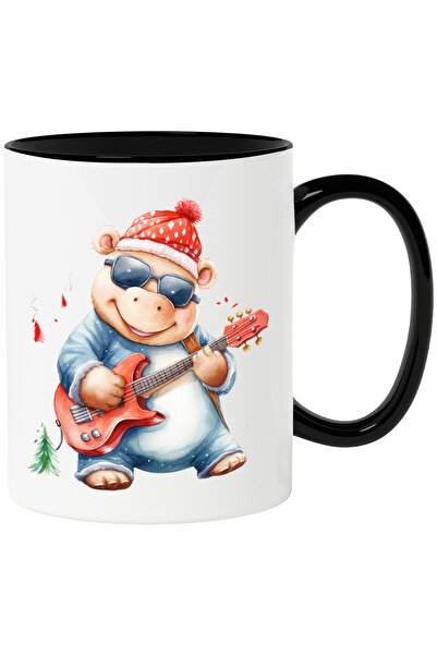 StoryGift Romania Cana cu un hipopotam vesel care canta la chitara | ilustrat...