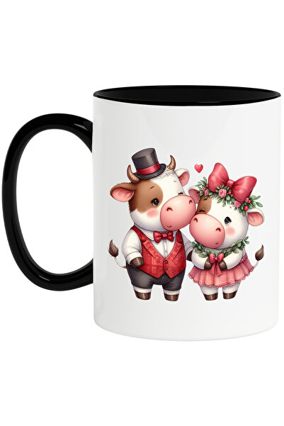 StoryGift Romania Cana cu o vacuta si un taur, ilustratie, iubire, prietenie,...