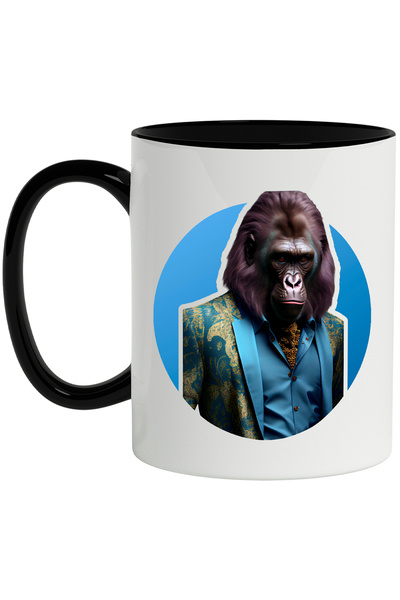 StoryGift Romania Cana Cu Maimuta, Gorila, Costum, Fantasy, Moda, Multicolor ...