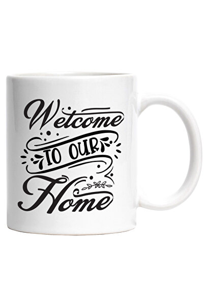 StoryGift Romania Cana cu mesaj de intampinare cu textul "Welcome to our home...