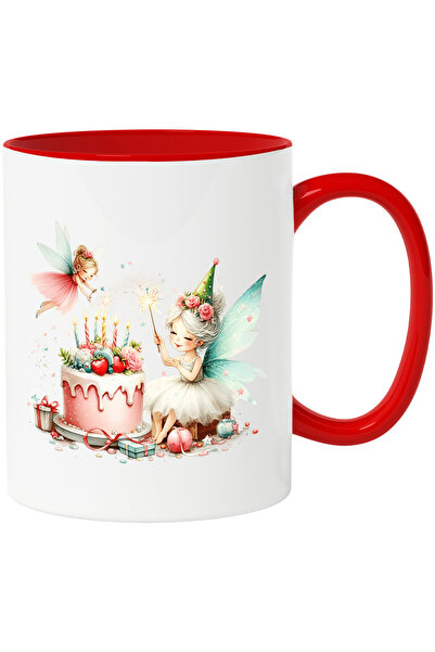 StoryGift Romania Cana cu 2 fetite cu aripi de zana | ilustratie | baghete ma...