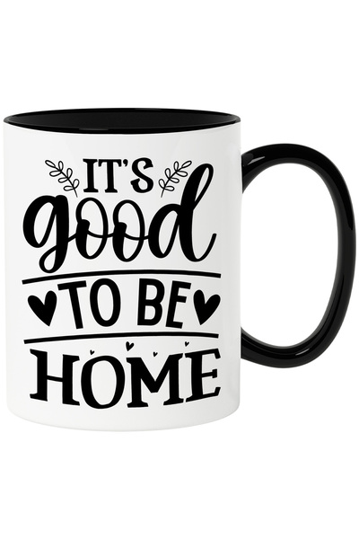 StoryGift Romania Cana cu inimioare si mesajul "It's good to be home" - e bin...