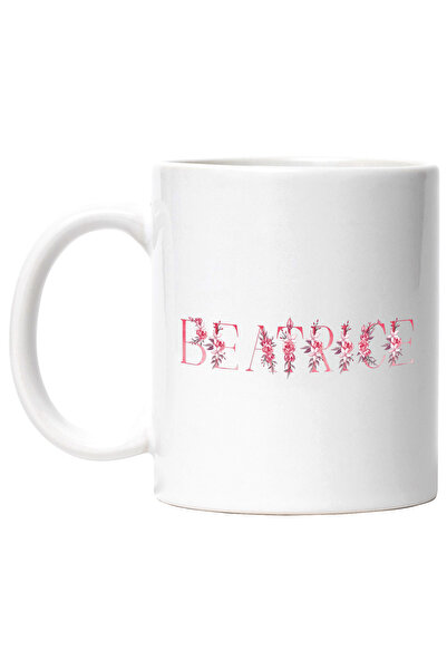 StoryGift Romania Cana Cu Numele Beatrice, Floral, Colorat, Creativ, Frumos, ...