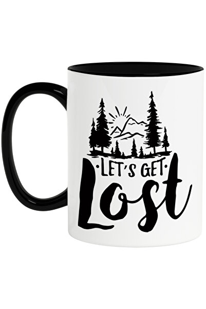 StoryGift Romania Cana cu un peisaj montan si mesajul "Let's get lost" - hai ...