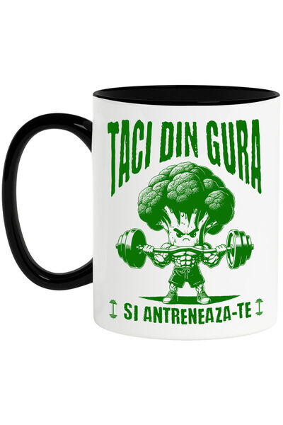 StoryGift Romania Cana cu Brocoli Puternic La Sala Ridicare Greutati Sport Di...