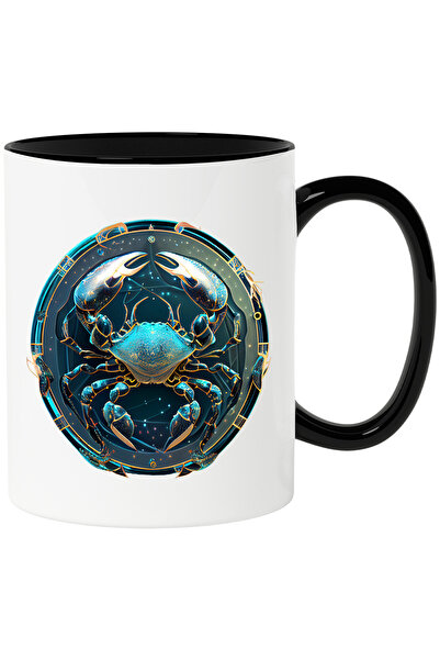 StoryGift Romania Cana cu un rac | ilustratie | cerc | abstract | arta abstra...