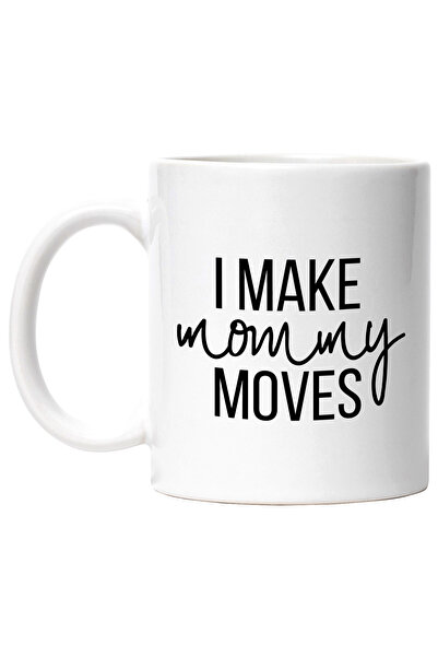 StoryGift Romania Cana cu mesajul in engleza "I make mommy moves" - fac misca...