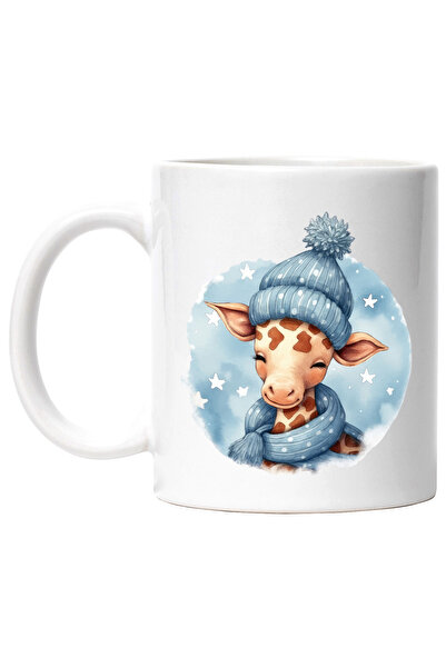 StoryGift Romania Cana cu o girafa somnoroasa | ilustratie | noapte | vise | ...