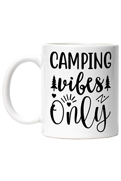 StoryGift Romania Cana cu brazi si inimioare pentru cei care iubesc camping-u...