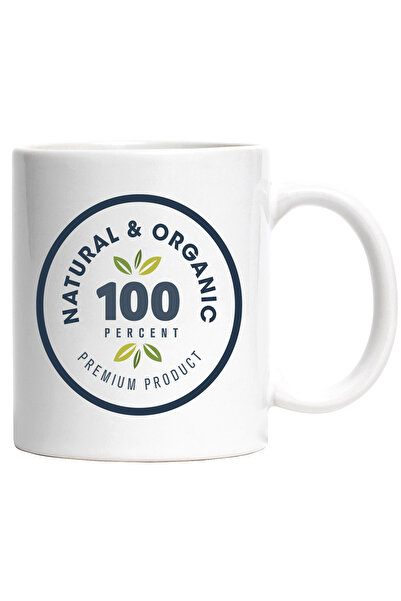 StoryGift Romania Cana Cu Mesaj In Engleza Natural & Organic 100 Percent, Fru...