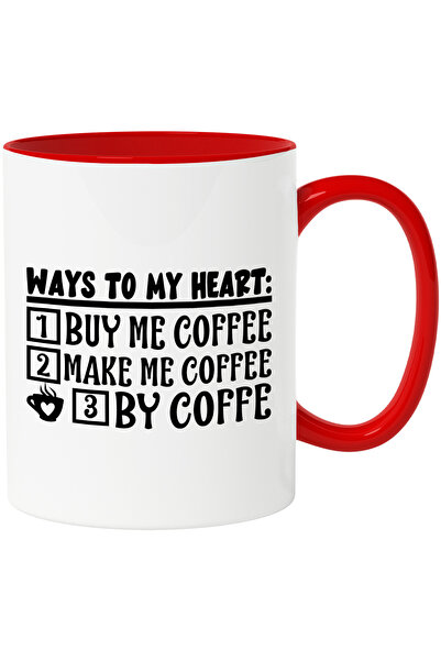 StoryGift Romania Cana pentru cei care pun cafeaua pe primul loc cu Maner Ros...