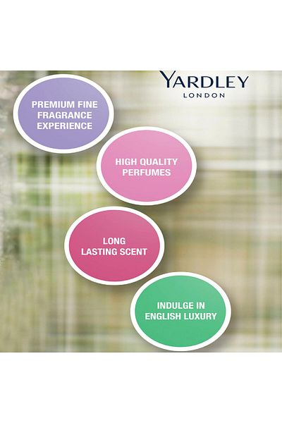 YARDLEY London English Lavender Perfume EDT 125 ml + Refreshing Body Spray 150 ml