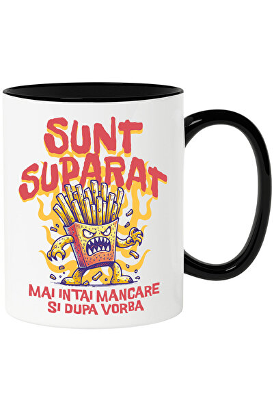 StoryGift Romania Cana cu Portie De Cartofi Prajiti Furioasa In Flacari Text ...
