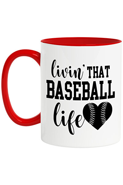 StoryGift Romania Cana pentru pasionatii de baseball cu mesajul "Livin' that ...