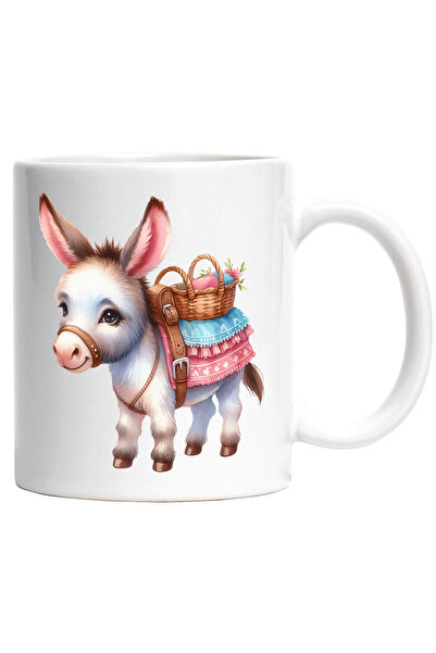 StoryGift Romania Cana cu un magarus care tine un cosulet | ilustratie | cala...