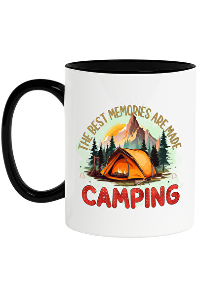 StoryGift Romania Cana cu mesajul "The best memories are made camping", calat...