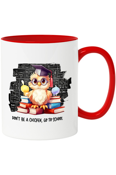 StoryGift Romania Cana cu o bufnita cu ochelari | tocilara | palarie de absol...