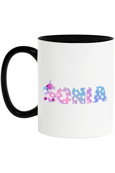 StoryGift Romania Cana Cu Numele Sonia, Unicorn, Printesa, Fairytale, Dragut,...