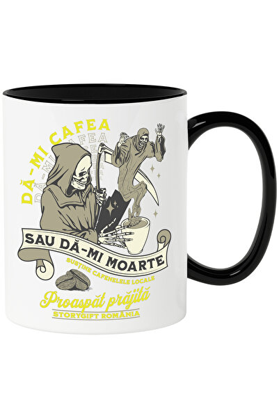 StoryGift Romania Cana Da-mi cafea sau da-mi moarte energie dimineata, 330ml,...