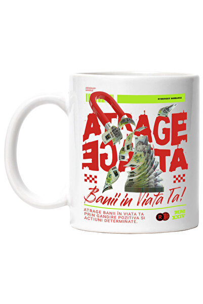 StoryGift Romania Cana Atrage Banii in Viata Ta - Magnet de Bani Romanesti, 3...