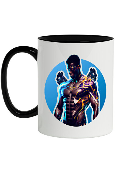 StoryGift Romania Cana Cu Android, Tehnologie, Robot, Muschi, Afro, Sci-Fi, M...