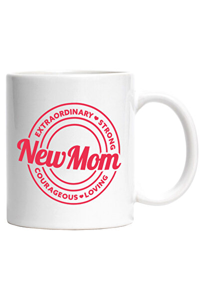 StoryGift Romania Cana Cu Text in Engleza, New Mom, Incredibila, Extraordinar...